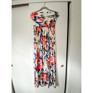 Saved by the Dress Sleeveless Floral Maxi Dress